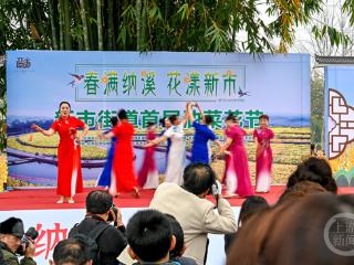 “春满纳溪·花漾新市” 游客共赏春日盛景