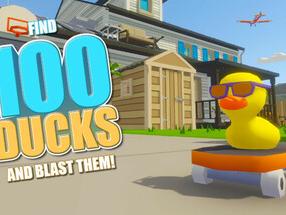 休闲射击《Find 100 Ducks and Blast Them!》免费