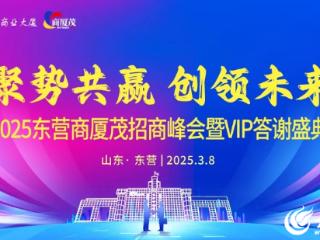 东营市商业大厦&商厦茂举办2025招商峰会暨VIP答谢盛典