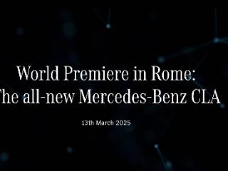 基于MMA平台打造 全新奔驰CLA将于3月13日全球首发