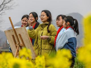 广西灵川：田间地头开课堂