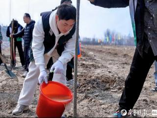 ‌植绿树，做监测！青岛理工大学将环保科研做到了黄河岸边