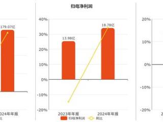 深南电路(002916.SZ)：2024年年报净利润为18.78亿元、同比较去年同期上涨34.29%