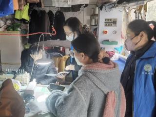 南岱社区开展“315，守护网格消费安全”志愿服务活动