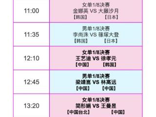 央视直播冠军赛，王楚钦王曼昱梁靖崑张本兄妹领衔焦点战，附赛程