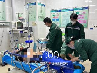 老人一氧化碳中毒命悬一线 淄博世博高新医院急诊科上演“生死时速”