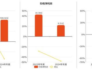 华发股份(600325.SH)：2024年年报净利润为9.51亿元、同比较去年同期下降48.24%