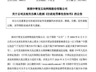 中青宝被ST，罚罚罚