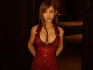 《FF7RB》蒂法换装史卡蕾特Mod：黑丝大雷太养眼