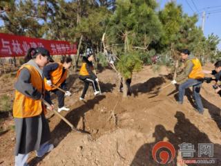 胶州市乡村文化振兴 | 新时代文明实践 九龙街道开展“春风添新绿 植树正当时”主题活动