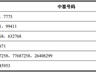 浙江华远(301535.SZ)披露中签结果：中签号码共有4.98万个