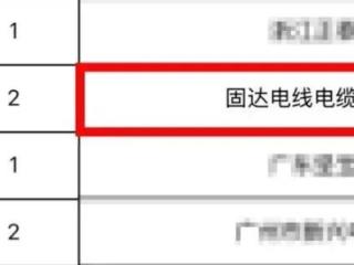 省内唯一上榜企业！固达电缆集团中标中国南方电网项目