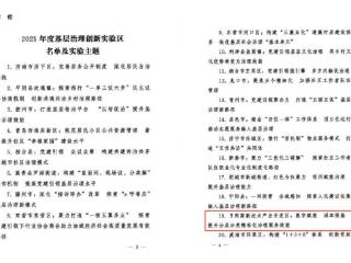 省级名单公布！日照高新区成功入选