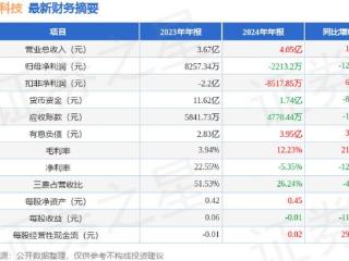 大位科技（600589）2024年年报简析：增收不增利，短期债务压力上升