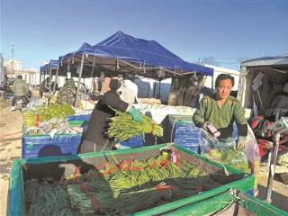 新发地春菜批量上市价格走低