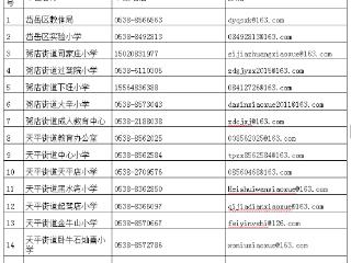 岱岳区规范社会事务进校园加重中小学教师负担专项整治工作举报电话及邮箱