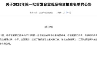 2025年IPO首批现场检查名单落地，力源海纳、强一股份被抽中