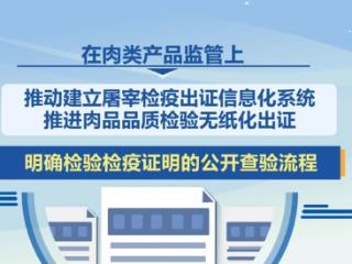 守护“舌尖上的安全”打出“组合拳” 强化全流程、全生命周期监管