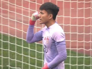 1-0，U22国足补射绝杀韩国，刘浩帆破门两场不败，依木兰完成首秀