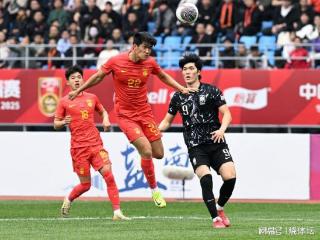 U22国足1-0绝杀韩国！刘浩帆爆射破门，鲍盛鑫错失空门良机