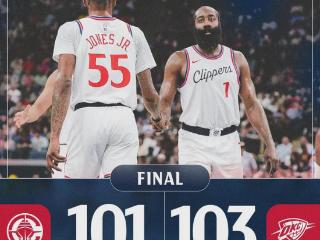 4比0！联盟第一横扫快船！NBA再现争议吹罚