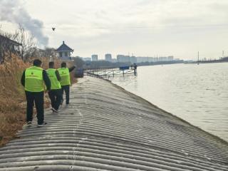 济阳街道西后营社区退役军人勇担当，守护碧水践初心志愿服务活动