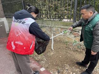 守护水环境，中胜社区开展巡河护河志愿服务