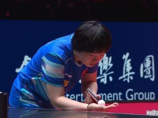 国乒锁定女单冠亚军！蒯曼4-3逆转伊藤美诚，首次晋级世界杯决赛