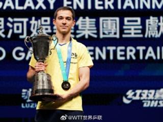 国际乒联最新排名：雨果第三王楚钦第二