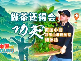 何以中国 | 中国超有young：做茶还得会功夫？美国小哥武夷山非遗制茶初体验