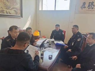 青岛市公安局崂山分局交警大队车管分所开展全区机动车检测机构联合执法检查