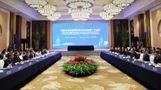 浙港高层会晤暨“浙港合作会议”第一次会议在杭州召开 王浩刘捷会见李家超率领的香港特别行政区政府代表团 王浩李家超周霁在会上致辞