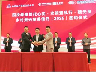 国投泰康信托今年首单银信合作慈善信托落地，200万元助力鹤壁乡村振兴