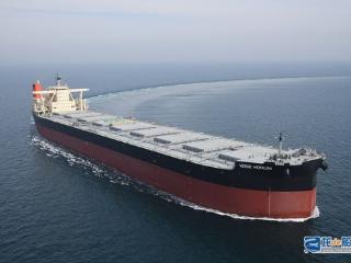 日本船厂交付20.9万载重吨LNG双燃料散货船