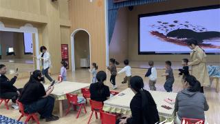 广饶县同和幼儿园开展亲子读书沙龙活动