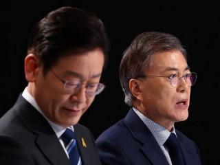 文在寅与李在明惺惺相惜、心有灵犀