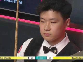 世锦赛4强决出2席！中国占1席，赵心童大胜，斯佳辉落后奥沙利文