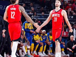 阿门5断锁库里，独享NBA历史第一！申京15+9+9，火箭15分大胜勇士