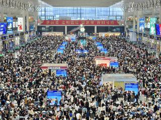预计发送旅客420万人次 5月1日长三角铁路有望创单日客发量新高