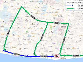 “五一”期间安庆市区沿江中路(龙山路—宜城路)实施临时交通管制