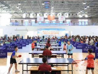 2025年西安市少年儿童乒乓球赛开拍
