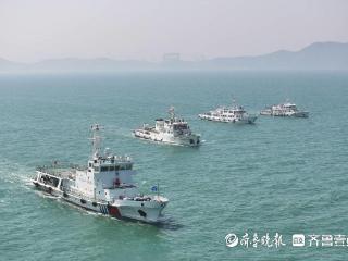 “五一”假期首日，烟台海事局联合多部门开展海空立体巡航