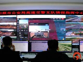 无人机助力五一交通疏导，日照高速交警打造智慧出行新体验