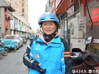 从流水线到“单王”，女外卖员鲁妮：为了生活再拼一点也值得