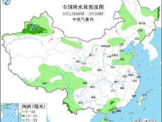 北方晴朗多风西北地区有沙尘天气 3日起江南华南等地将有较强降水