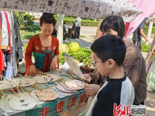 河北鸡泽：“非遗古风市集”盛大启幕