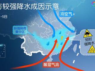 明起南方降雨明显增多增强多地有暴雨 五一假期返程留意交通安全
