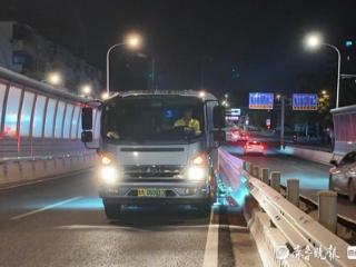 凌晨高架上的 “城市美容师”：马洪亮十六年的午夜坚守