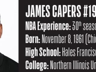 火勇大战G6裁判组出炉：主裁James Capers本赛季未吹罚过勇士，吹罚火箭1胜1负