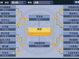 梦幻西游30届帮派联赛决赛揭幕，天龙会VS伊路倾风雨上演世纪之战